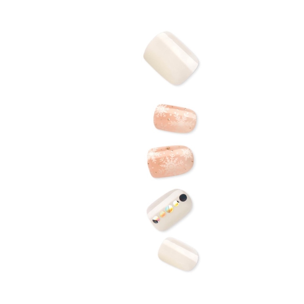 Christmas New Years Impress Nails Limited Edition Short Square